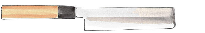 Японські ножі: усуба