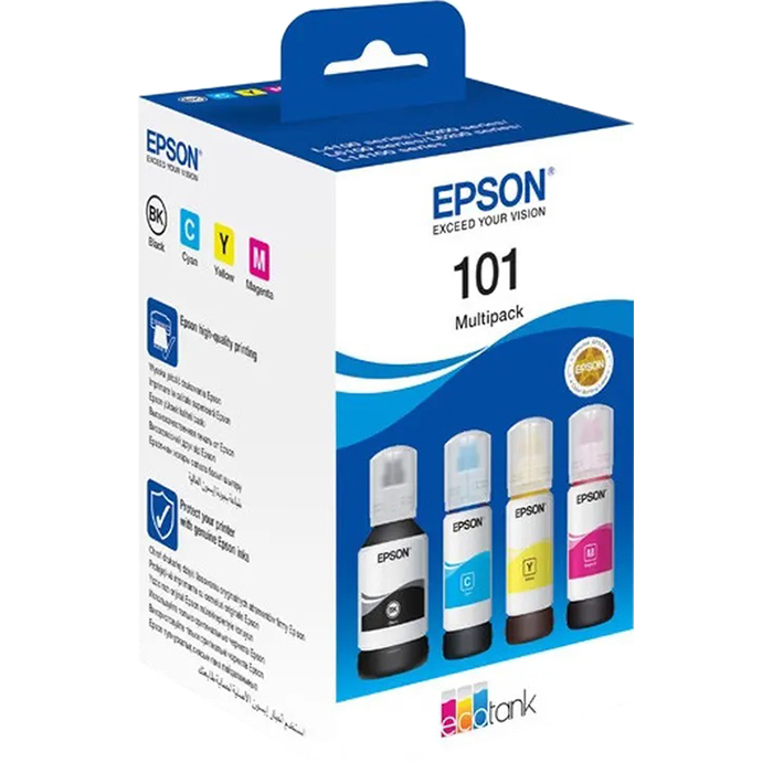 Контейнер з чорнилом EPSON 101 Multipack CMYBk (C13T03V64A)