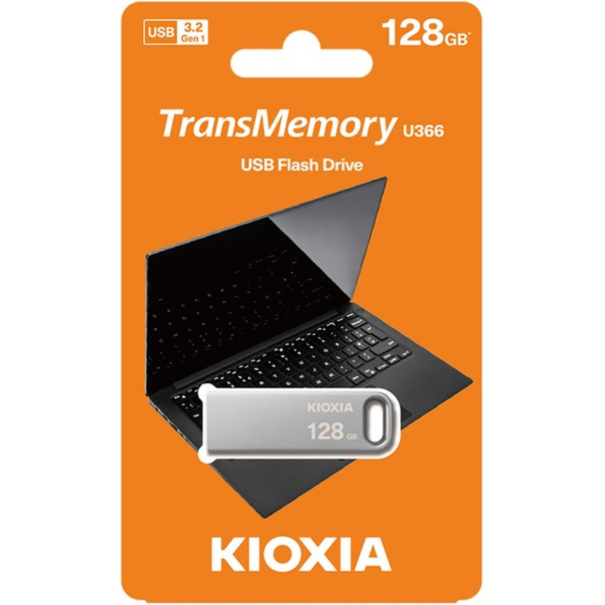 Флешка 128GB KIOXIA (Toshiba) TransMemory U366 USB 3.2 (LU366S128GG4)
