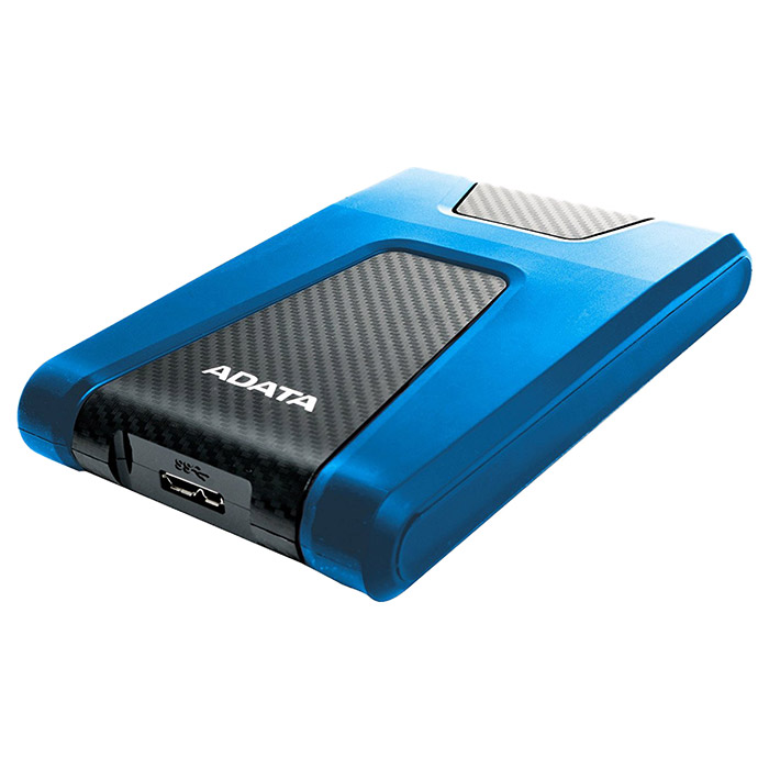 Портативний жорсткий диск ADATA HD650 2TB USB3.2 Blue (AHD650-2TU31-CBL)