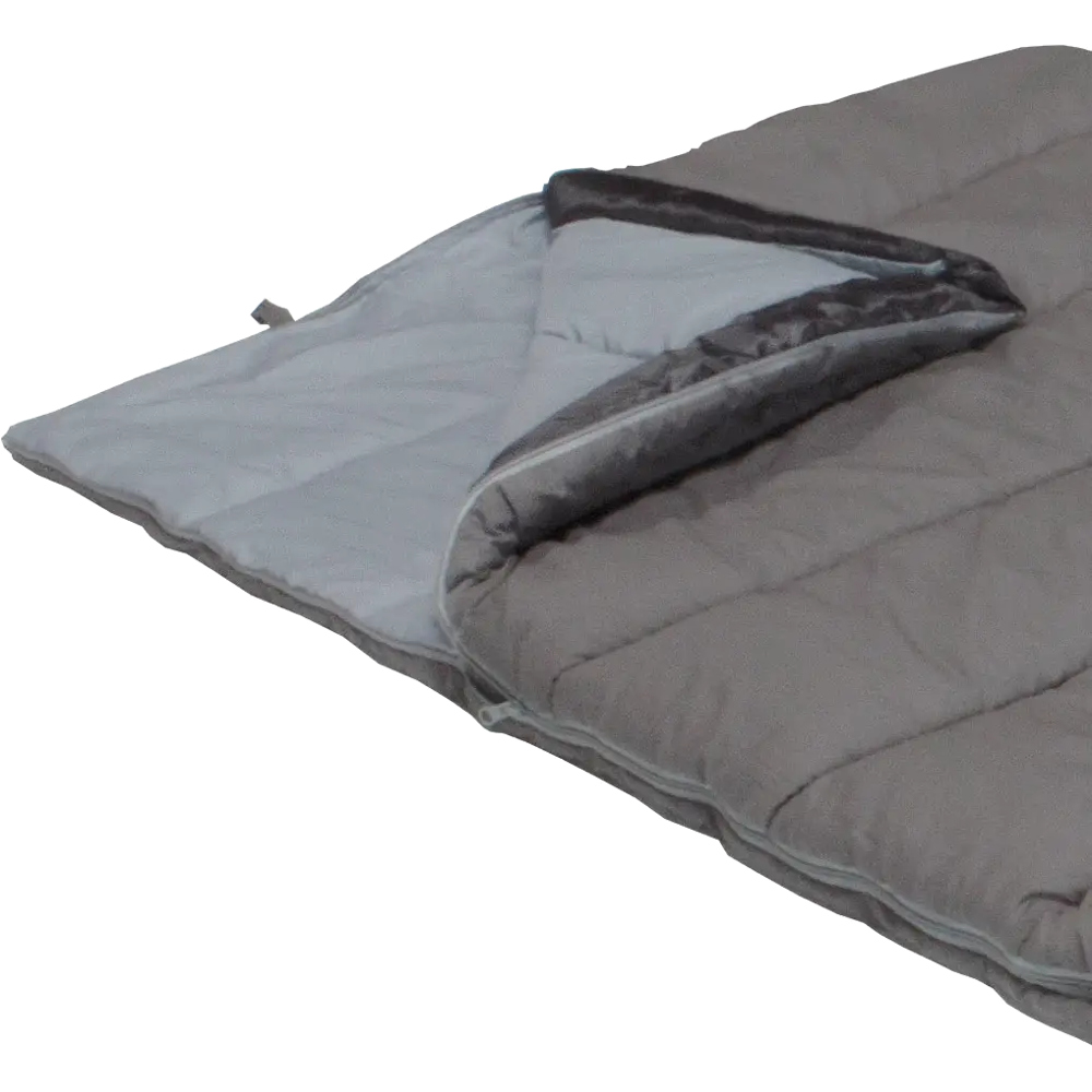 Спальный мешок HIGH PEAK Tay 8 (12°C/8°C) Gray/Light Gray Left (21229)