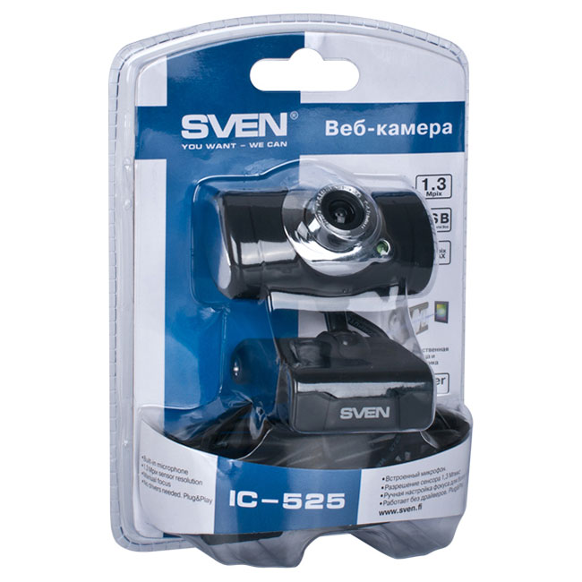 Веб-камера SVEN IC-525 (07300014)