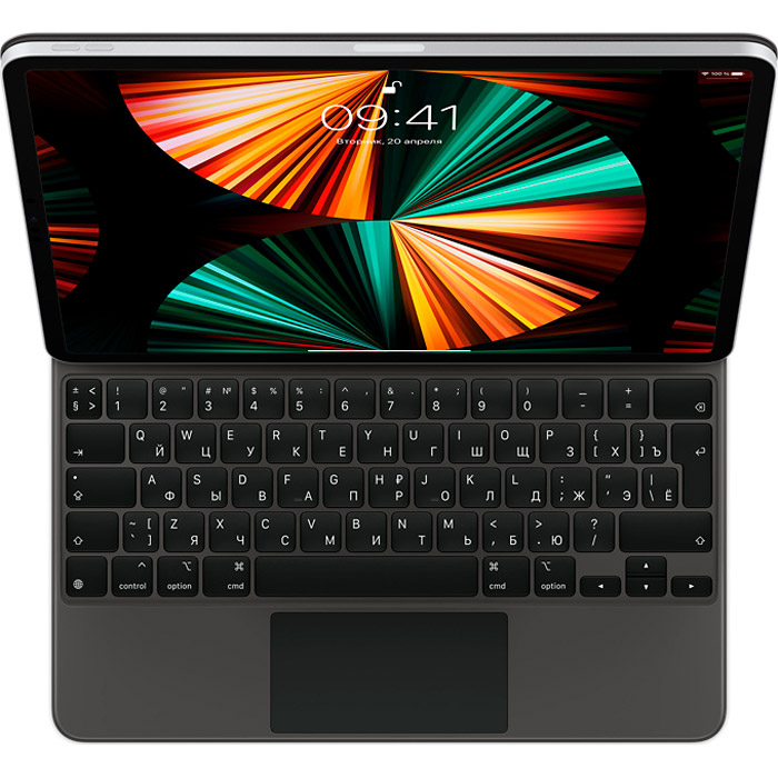 Чехол-клавиатура для планшета APPLE Magic Keyboard for 12.9-inch iPad Pro (5th generation) UA Black (MJQK3UA/A)