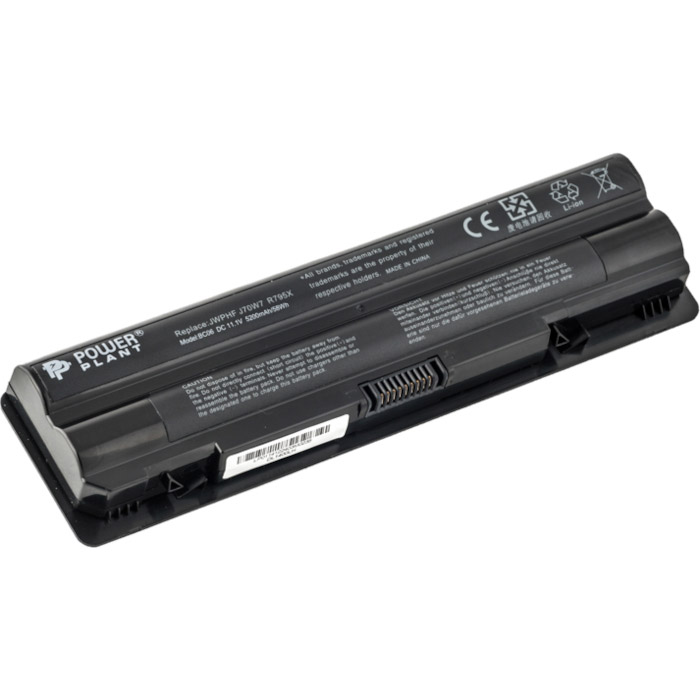 Акумулятор POWERPLANT для ноутбуків Dell XPS 15 (R795X, DLL401LH) 11.1V/5200mAh/57Wh (NB00000118)