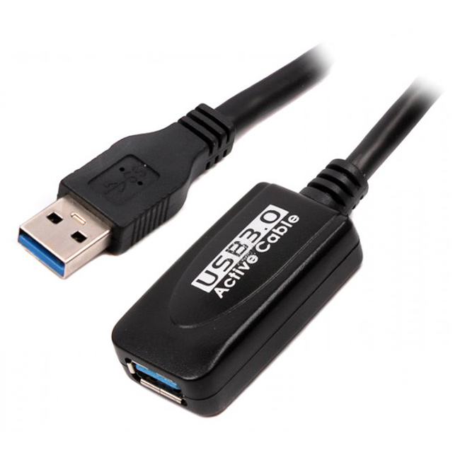 Активний USB подовжувач VIEWCON USB3.0 AM/AF 5м (VE057)