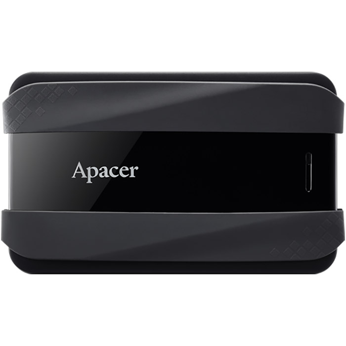 Портативный жёсткий диск APACER AC533 1TB USB3.2 Jet Black (AP1TBAC533B-1)