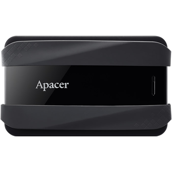 Портативный жёсткий диск APACER AC533 2TB USB3.2 Jet Black (AP2TBAC533B-1)