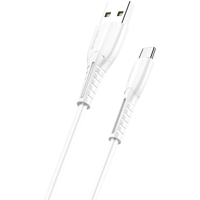 Кабель USAMS US-SJ366 U35 Data and Charging Type-C Cable 1м White (SJ366USB02)