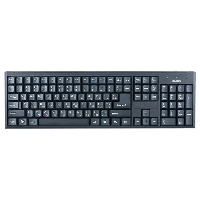 Клавіатура SVEN Standard 303 Black (00600154)