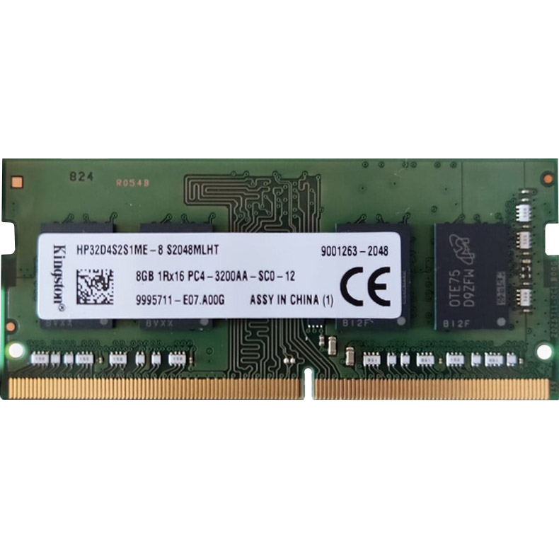 Модуль пам'яті KINGSTON SO-DIMM DDR4 3200MHz 8GB (HP32D4S2S1ME-8)