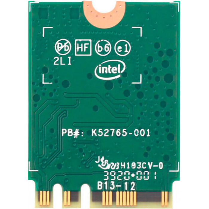 Wi-Fi адаптер INTEL Dual Band Wireless 802.11ax + BT5.2 AX210 M.2 (AX210.NGWG)