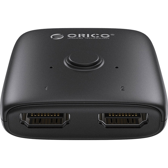 Сплиттер ORICO HDMI-compatible Bi-directional Splitter HDMI - 2HDMI v2.0 Black (HS2-A1-BK-EP)