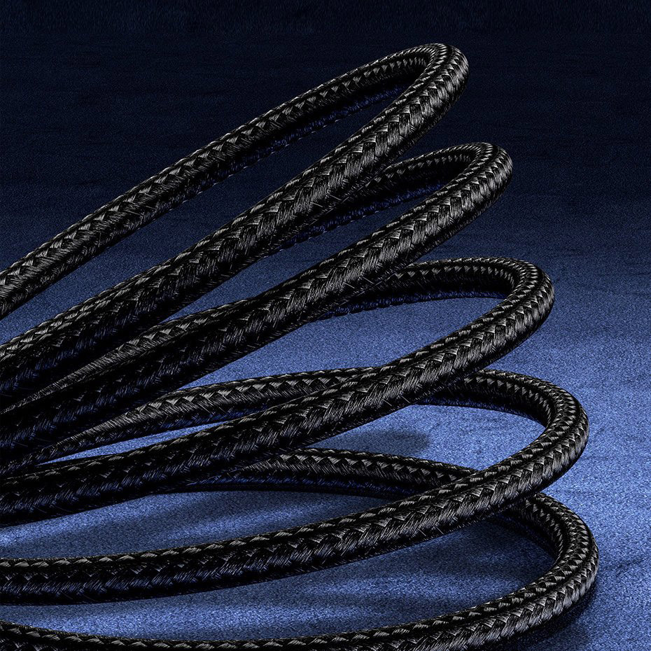 Кабель BASEUS Cafule Metal Data Cable USB to Type-C 66W 0.25м Black (CAKF000001)