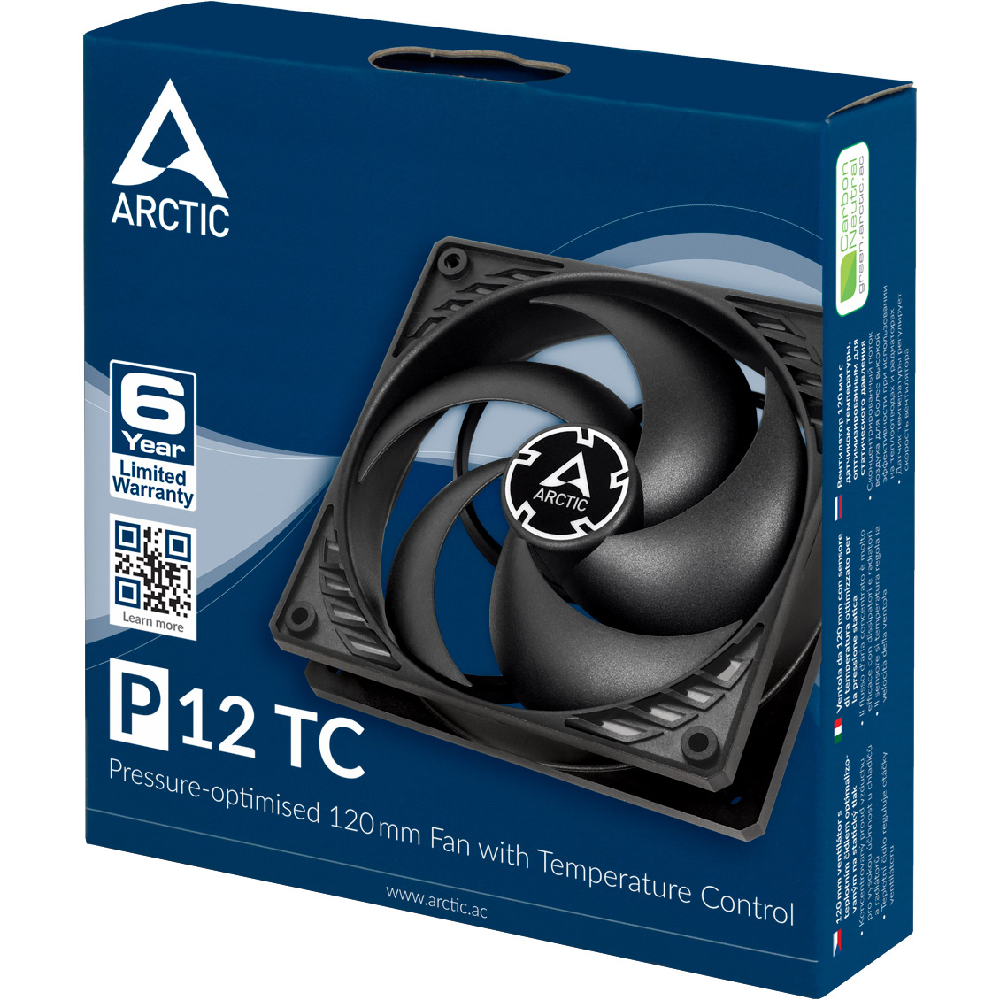 Вентилятор ARCTIC P12 TC (ACFAN00176A)