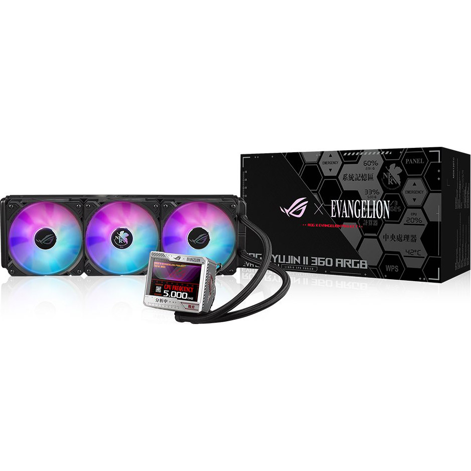Система водяного охолодження ASUS ROG Ryujin II 360 ARGB Eva Edition