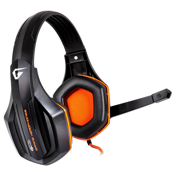 Навушники геймерскі GEMIX W-330 Black/Orange