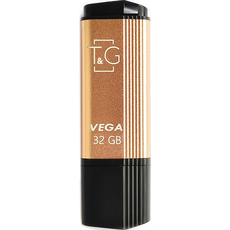 Флешка 32GB T&G 121 Vega Series USB 2.0 Gold (TG121-32GBGD)