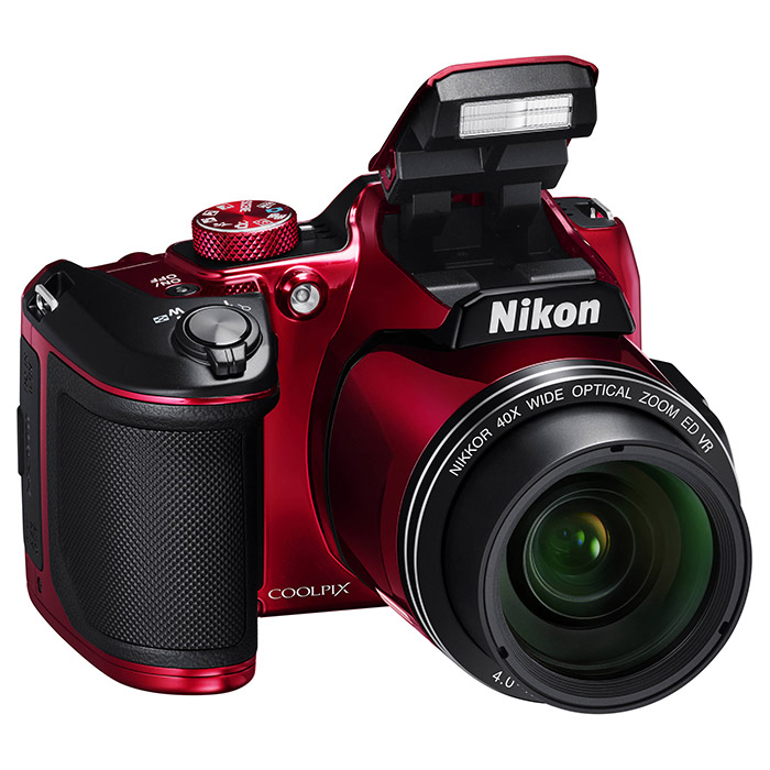 Фотоаппарат NIKON Coolpix B500 Red (VNA953E1)