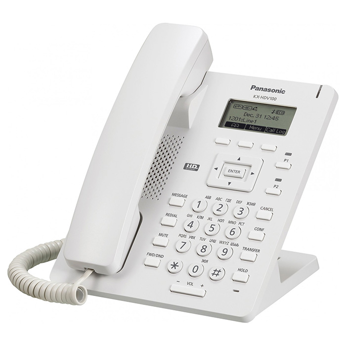 IP-телефон PANASONIC KX-HDV100 White
