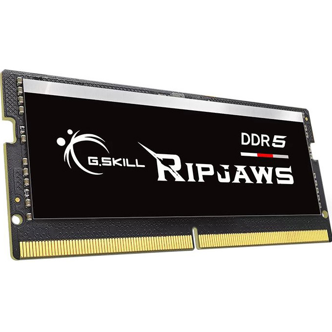 Модуль пам'яті G.SKILL Ripjaws SO-DIMM DDR5 4800MHz 16GB (F5-4800S4039A16GX1-RS)
