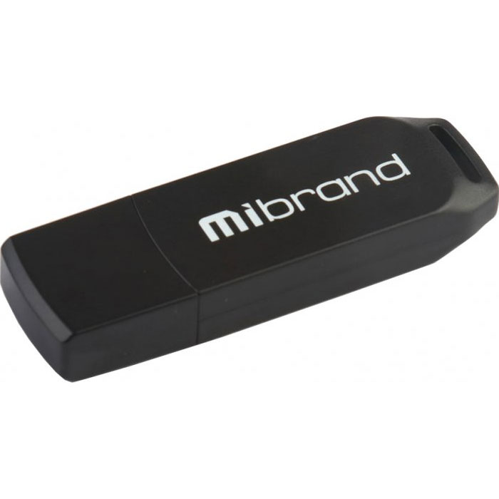 Флешка MIBRAND Mink 64GB Black (MI2.0/MI64P4B)