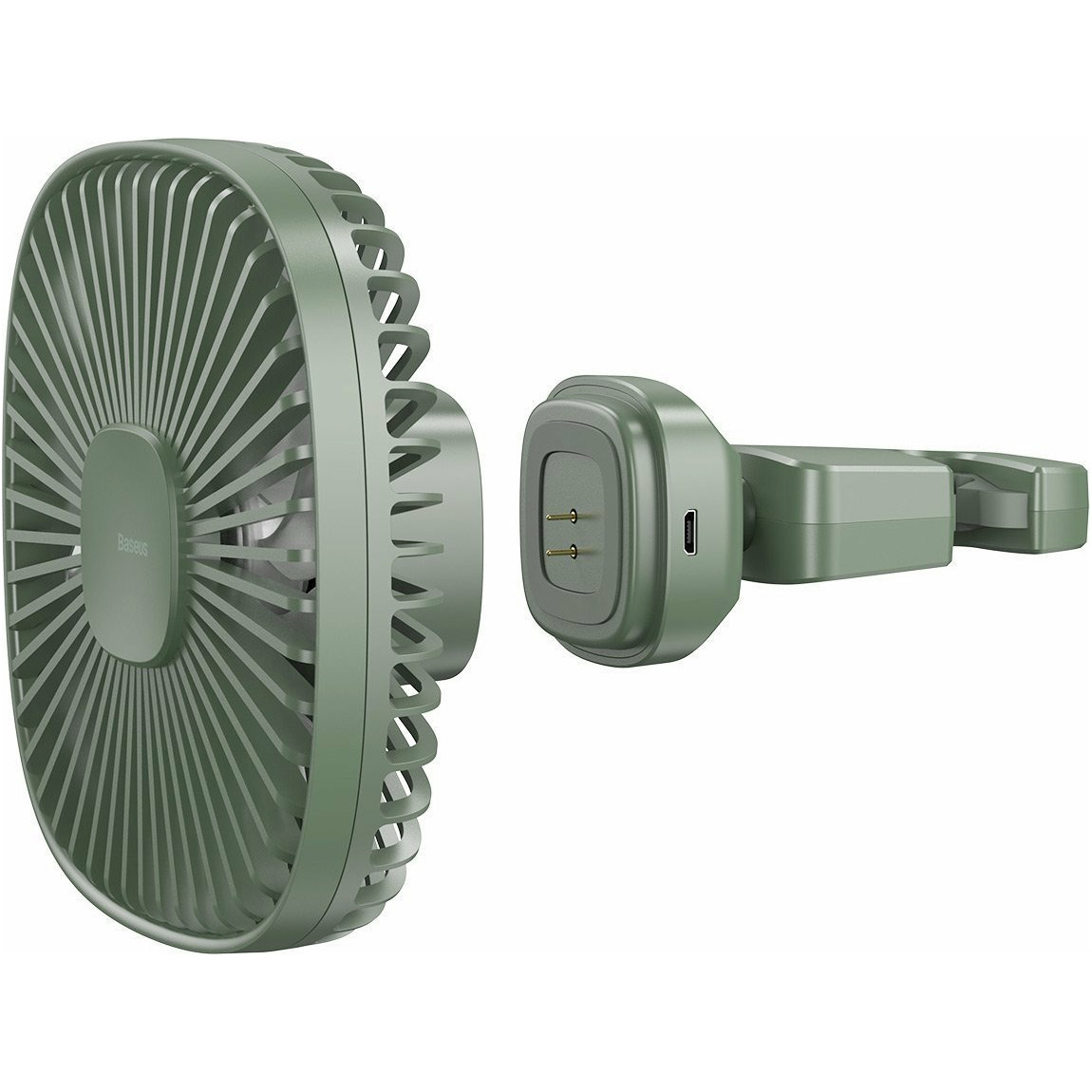 Автомобильный вентилятор BASEUS Seat Fan Green (CXZR-06)