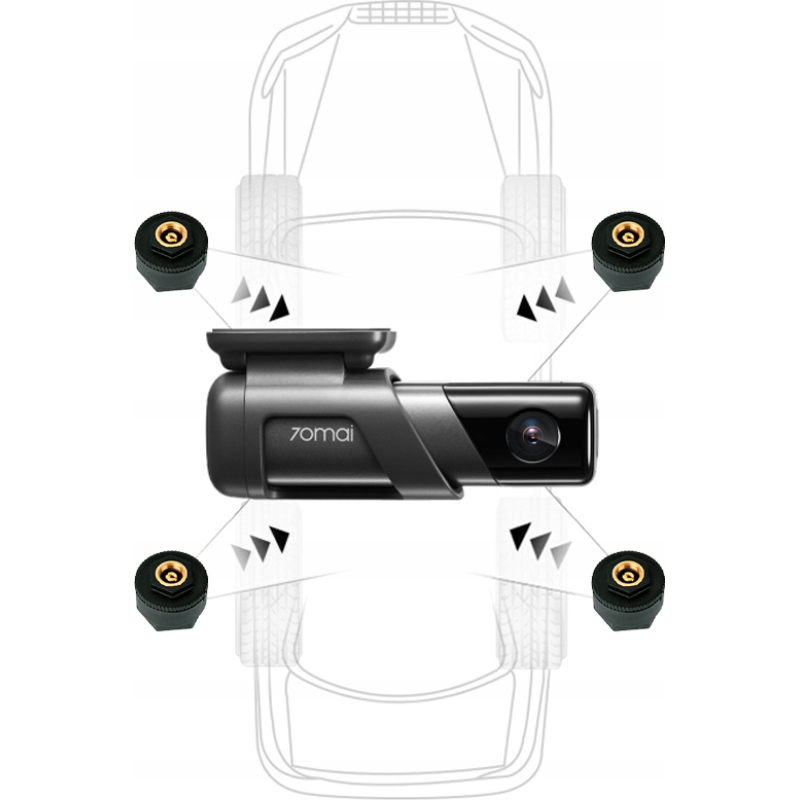 Автомобільний відеореєстратор Xiaomi 70MAI Dash Cam M500 64GB