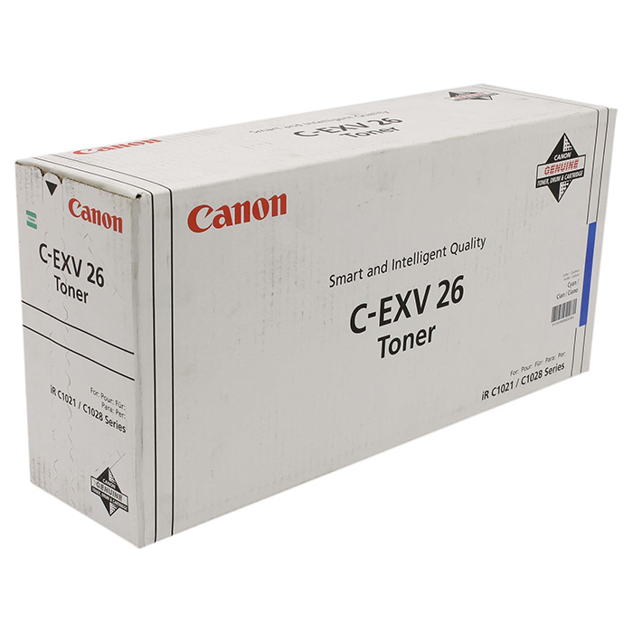 Тонер-картридж CANON C-EXV26 Cyan (1659B006)