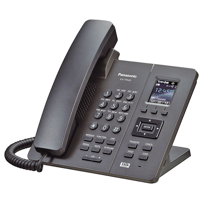 IP-телефон PANASONIC KX-TPA65 Black