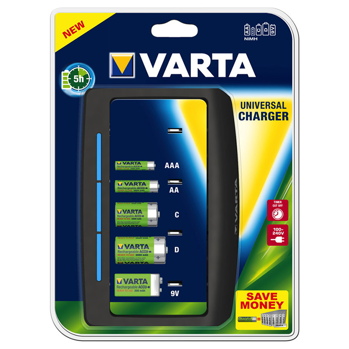 Зарядное устройство VARTA Universal Charger (57648 101 401)