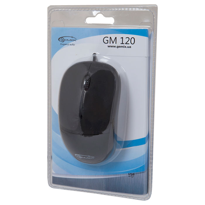Мышь GEMIX GM120 Black