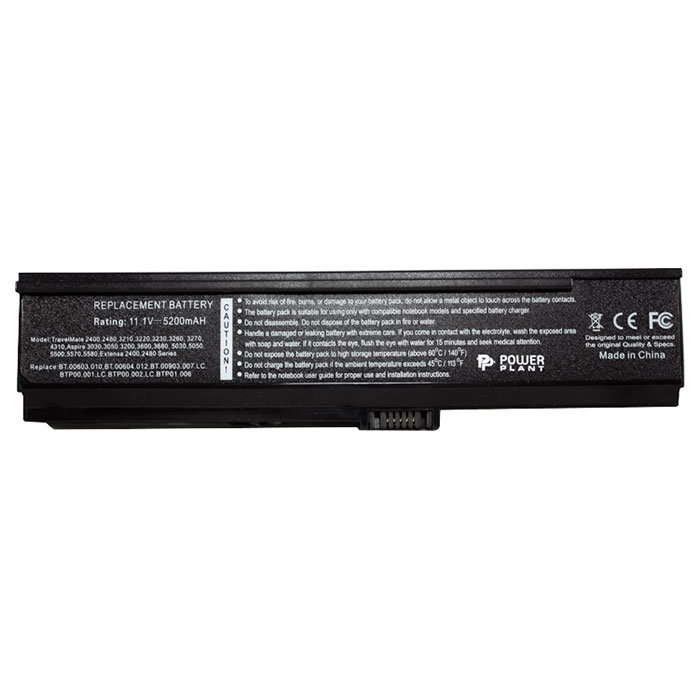 Акумулятор POWERPLANT для ноутбуків Acer Aspire 3030 11.1V/5200mAh/58Wh (NB00000211)