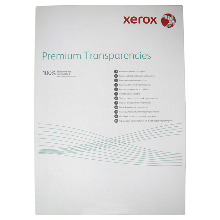 Прозрачная плёнка XEROX Premium Transparencies A3 100л (003R98203)