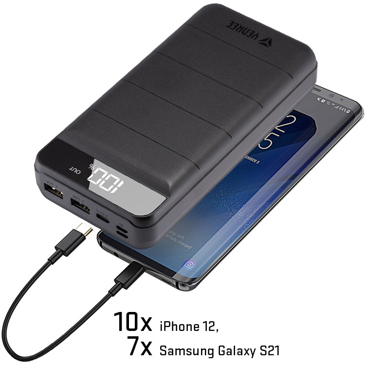 Повербанк YENKEE YPB 3010 30000mAh Black (35053548)