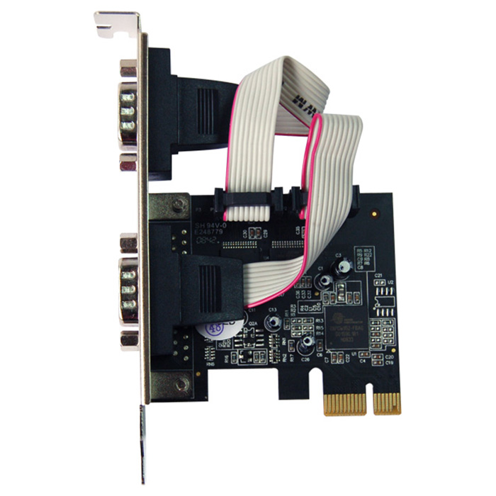 Контроллер STLAB I-360 PCI-E to 2-Ports Serial