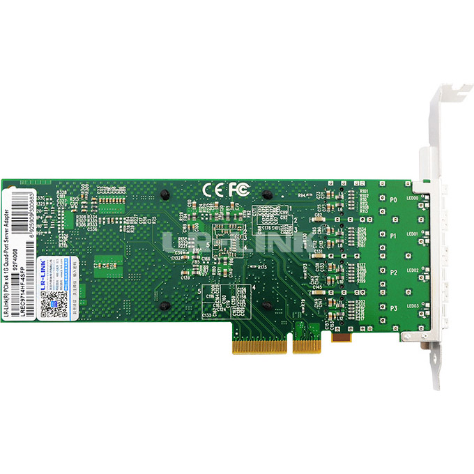 Мережева карта LR-LINK LREC9714HF-4SFP 4-Port PCIe