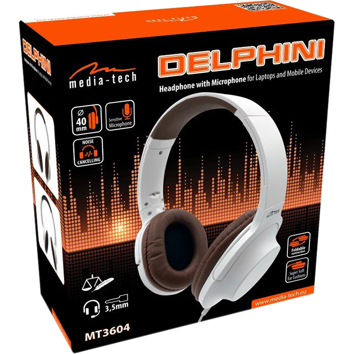 Навушники MEDIA-TECH Delphini (MT3604)