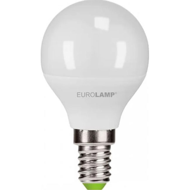 Лампочка LED EUROLAMP G45 E14 5W 3000K 220V (LED-G45-05143(P))