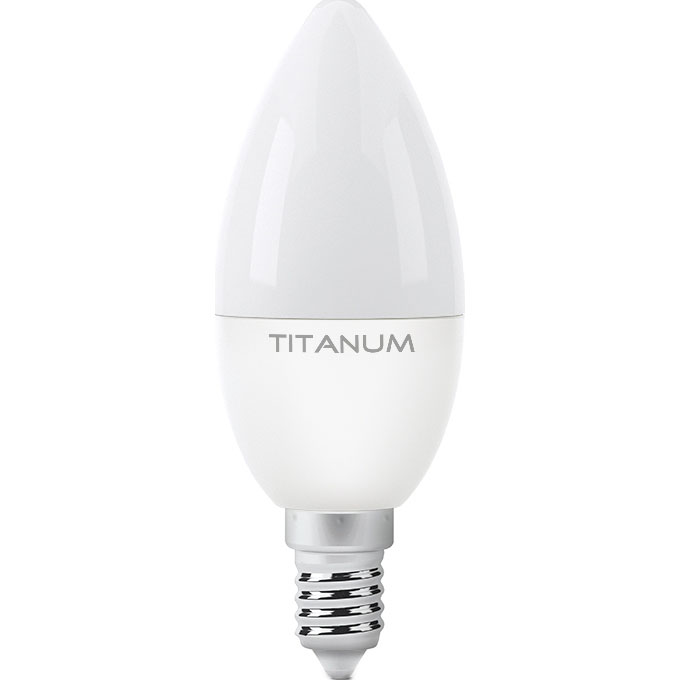 Лампочка LED TITANUM C37 E14 6W 4100K 220V (TLC3706144)