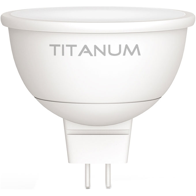 Лампочка LED TITANUM MR16 GU5.3 6W 3000K 220V (TLMR1606533)