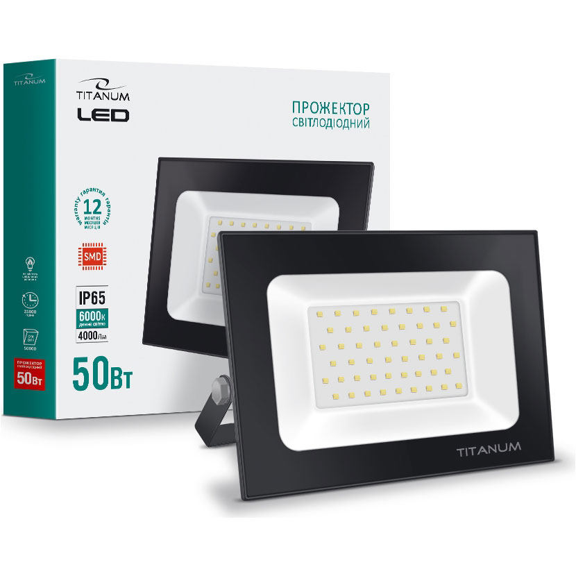 Прожектор LED TITANUM TLF506 50W 6000K
