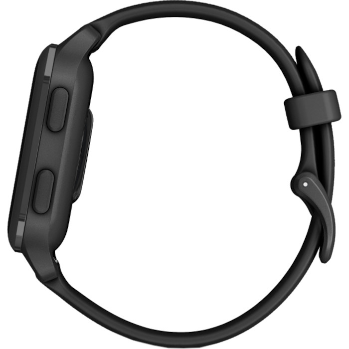 Смарт-годинник GARMIN Venu Sq 2 Music 40mm Slate Aluminum Bezel with Black Case and Silicone Band (010-02700-00/80)