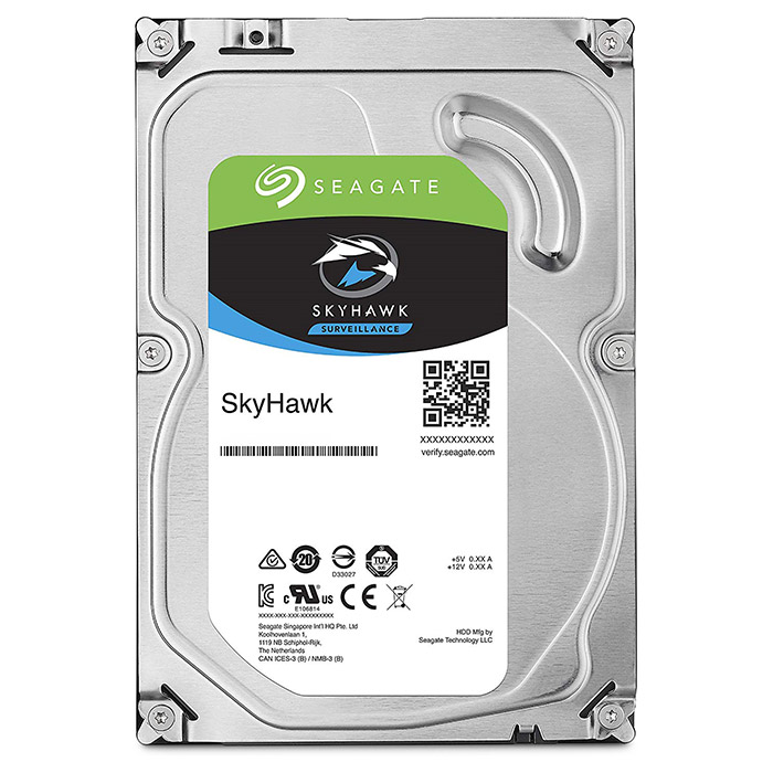 Жёсткий диск 3.5" SEAGATE SkyHawk 3TB SATA/256MB (ST3000VX015)