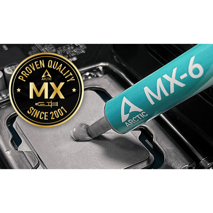 Термопаста ARCTIC MX-6 4g + 6шт. MX Cleaner (ACTCP00084A)