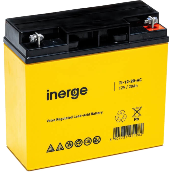 Аккумуляторная батарея INERGE IN-12-20-A (12В, 20Ач)