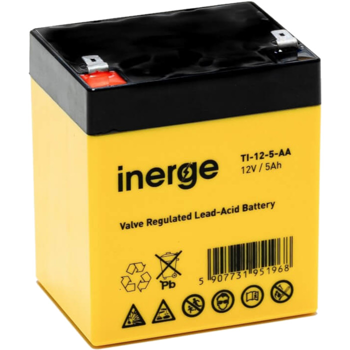 Акумуляторна батарея INERGE IN-12-5-A (12В, 5Агод)