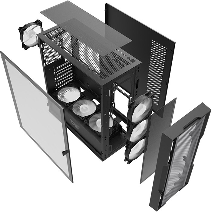 Корпус DARKFLASH DK431 Black