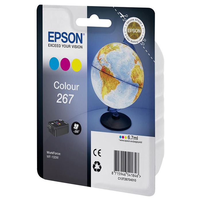 Картридж EPSON T267 Color (C13T26704010)