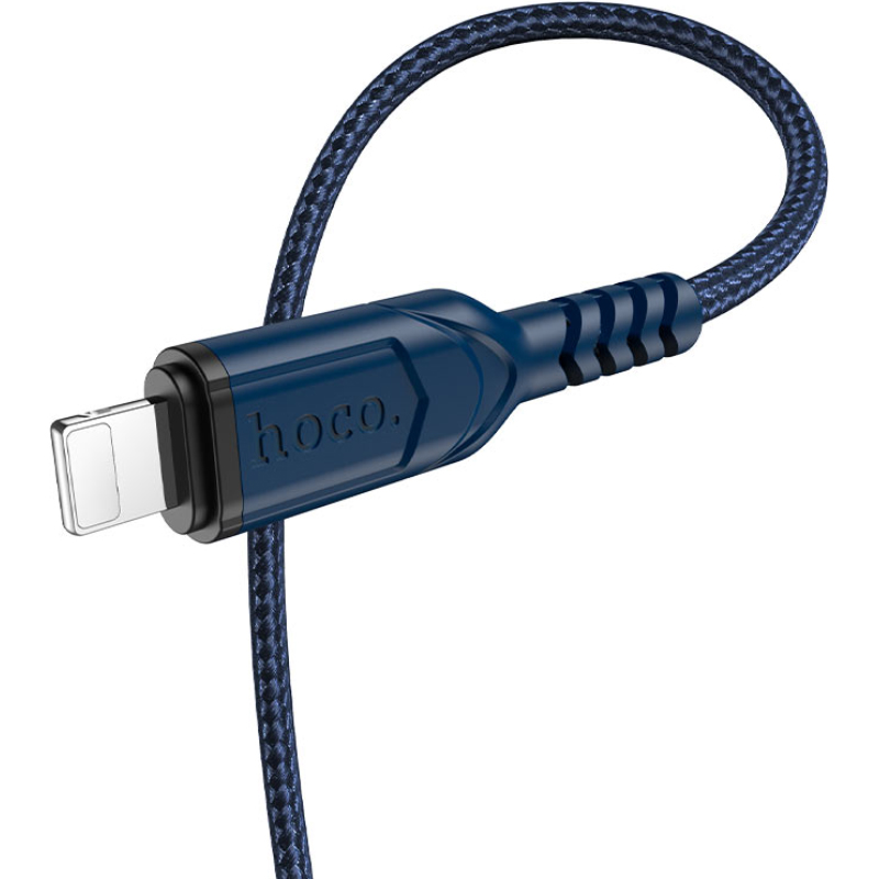 Кабель HOCO X59 Victory USB-A to Lightning 1м Blue