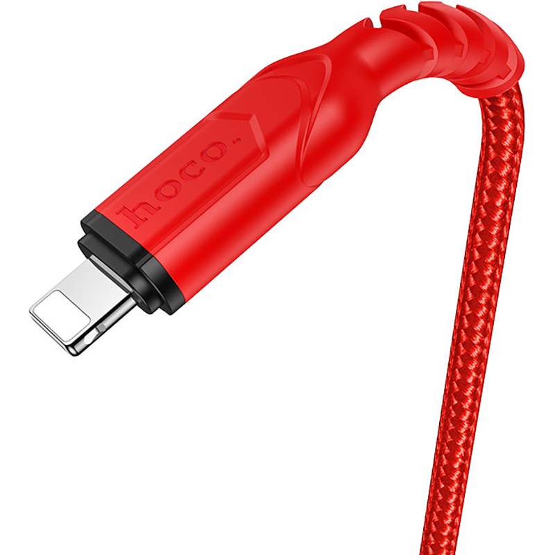 Кабель HOCO X59 Victory USB-A to Lightning 1м Red
